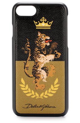 Кожаный чехол для iPhone 7 с принтом Dolce & Gabbana, цвет , арт. 0115/BP2235/AI475 в ЦУМ | Фото №1 Кожаный чехол для iPhone 7 с принтом Dolce & Gabbana | Фото №1