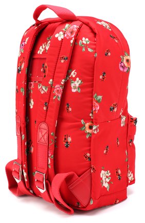 Текстильный рюкзак с принтом Dolce & Gabbana красного цвета, арт. 0130/EB0078/AD770 в ЦУМ | Фото №2 Текстильный рюкзак с принтом Dolce & Gabbana красного цвета | Фото №2