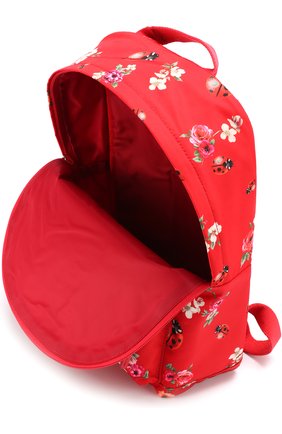 Текстильный рюкзак с принтом Dolce & Gabbana красного цвета, арт. 0130/EB0078/AD770 в ЦУМ | Фото №3 Текстильный рюкзак с принтом Dolce & Gabbana красного цвета | Фото №3