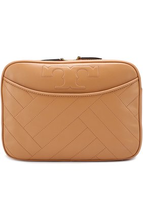Женская коричневая сумка alexa Tory Burch, арт. 43086 купить в ЦУМ | Фото №1 Сумка Alexa Tory Burch коричневая | Фото №1