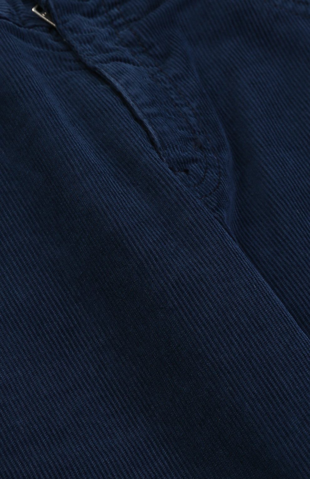 Детские хлопковые брюки прямого кроя GUCCI синего цвета, арт. 475634/XB456 | Фото 3 (Случай: Повседневный; Материал внешний: Хлопок; Статус проверки: Проверено, Проверена категория; Мальчики Кросс-КТ: Брюки-одежда)