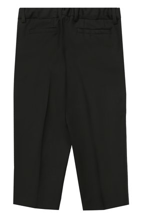 Шерстяной фрак с отделкой из шелка Dolce & Gabbana черного цвета, арт. 0131/L11U43/FU2NF в ЦУМ | Фото №5 Шерстяной фрак с отделкой из шелка Dolce & Gabbana черного цвета | Фото №5