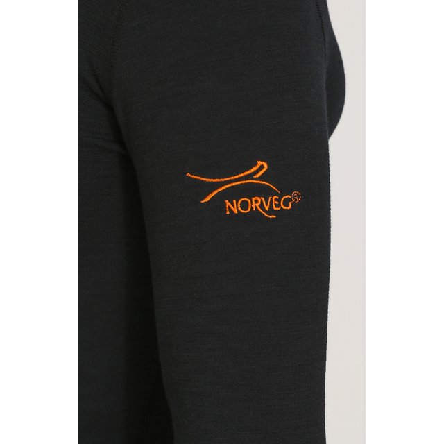 фото Шерстяная футболка с длинным рукавом norveg