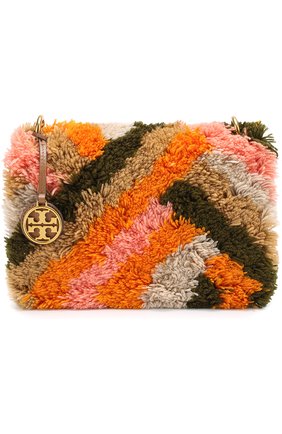 Женская разноцветная сумка sadie rug Tory Burch, арт. 39716 купить в ЦУМ | Фото №1 Сумка Sadie Rug Tory Burch разноцветная | Фото №1