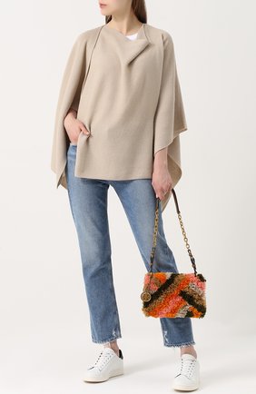 Женская разноцветная сумка sadie rug Tory Burch, арт. 39716 купить в ЦУМ | Фото №1 Сумка Sadie Rug Tory Burch разноцветная | Фото №1
