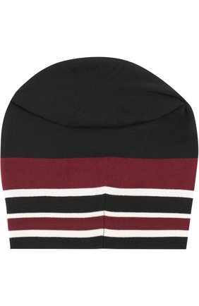 Шерстяная вязаная шапка с вышивкой Dolce & Gabbana, черного цвета, арт. 0135/GRH02Z/F85G5 в ЦУМ | Фото №2 Шерстяная вязаная шапка с вышивкой Dolce & Gabbana черного цвета | Фото №2