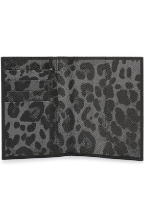 Кожаная обложка для паспорта Dolce & Gabbana, черного цвета, арт. 0115/BP2215/AH135 в ЦУМ | Фото №3 Кожаная обложка для паспорта Dolce & Gabbana черного цвета | Фото №3
