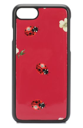 Кожаный чехол для iPhone 7 с принтом Dolce & Gabbana, цвет , арт. 0130/EP0066/AP449 в ЦУМ | Фото №1 Кожаный чехол для iPhone 7 с принтом Dolce & Gabbana | Фото №1