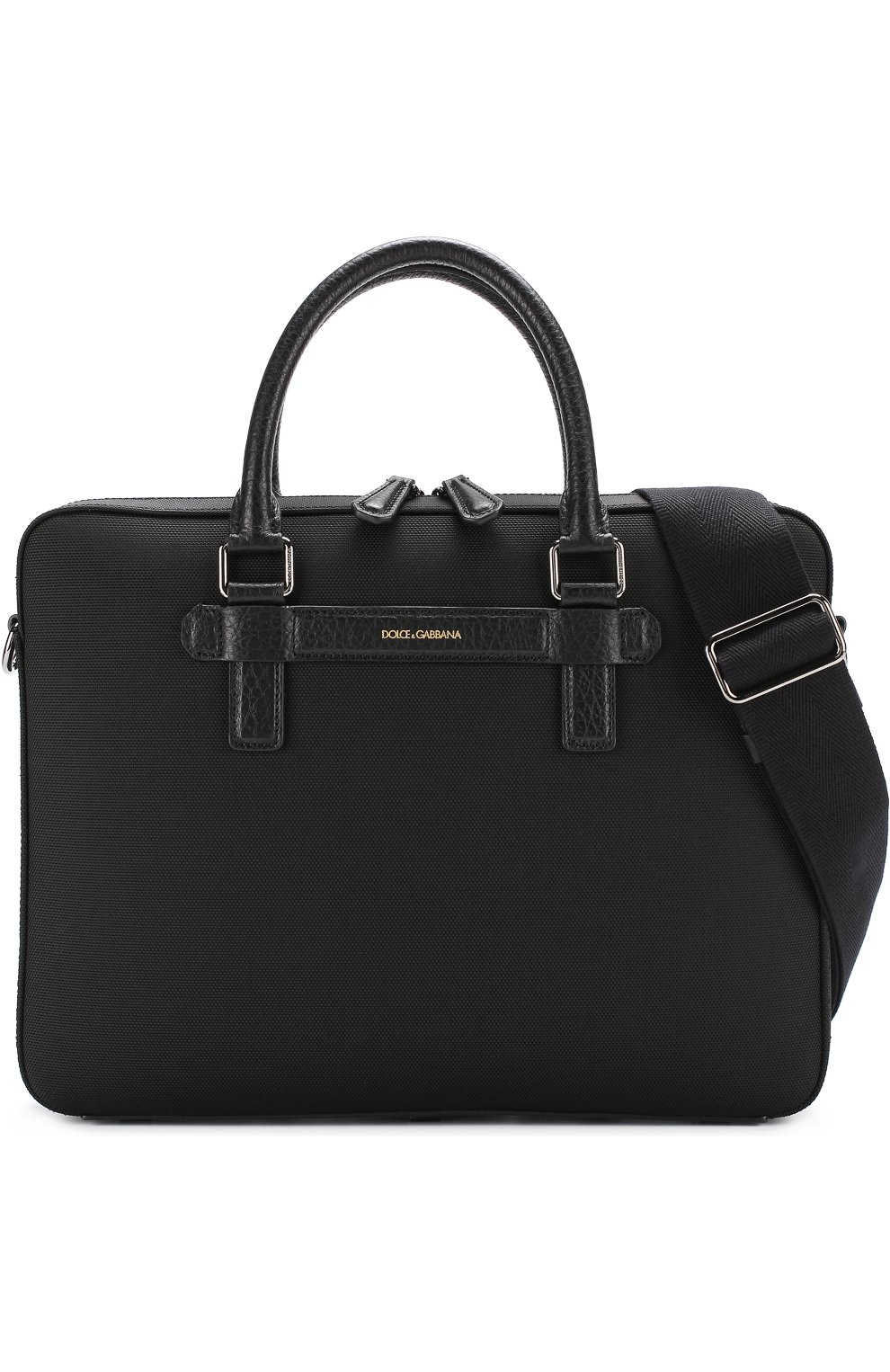 Мужская черная сумка для ноутбука mediterraneo с плечевым ремнем Dolce & Gabbana, арт. 0115/BM1430/AG987 купить в ЦУМ | Фото №6 Сумка для ноутбука Mediterraneo с плечевым ремнем Dolce & Gabbana черная | Фото №6