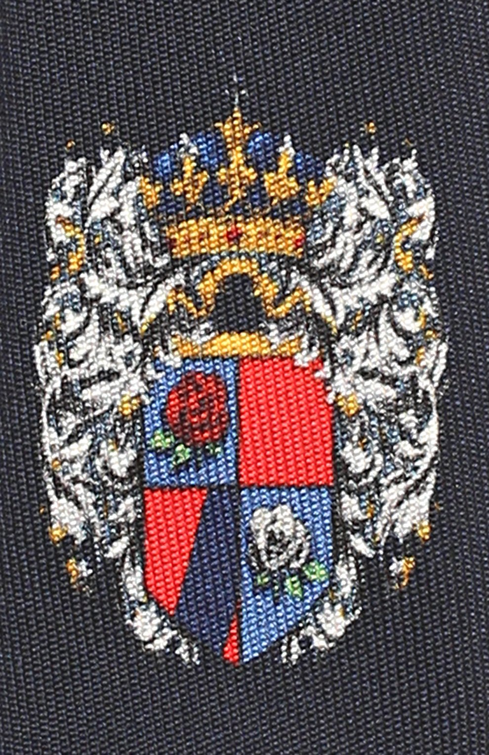 Шелковый галстук с принтом Dolce & Gabbana темно-синего цвета, арт. 0131/LB4A95/G0SVJ в ЦУМ | Фото №3 Шелковый галстук с принтом Dolce & Gabbana темно-синего цвета | Фото №3