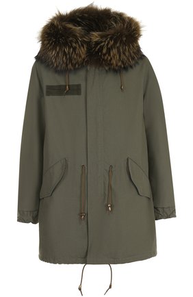 Мужская хаки парка с внутренней меховой отделкой F66, арт. RB300-VNGSN-LSLSM купить в ЦУМ | Фото №1 Парка с внутренней меховой отделкой F66 хаки | Фото №1