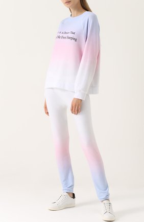 Женские разноцветные джоггеры с эффектом деграде Wildfox, арт. WSV61729S купить в ЦУМ | Фото №1 Джоггеры с эффектом деграде Wildfox разноцветные | Фото №1