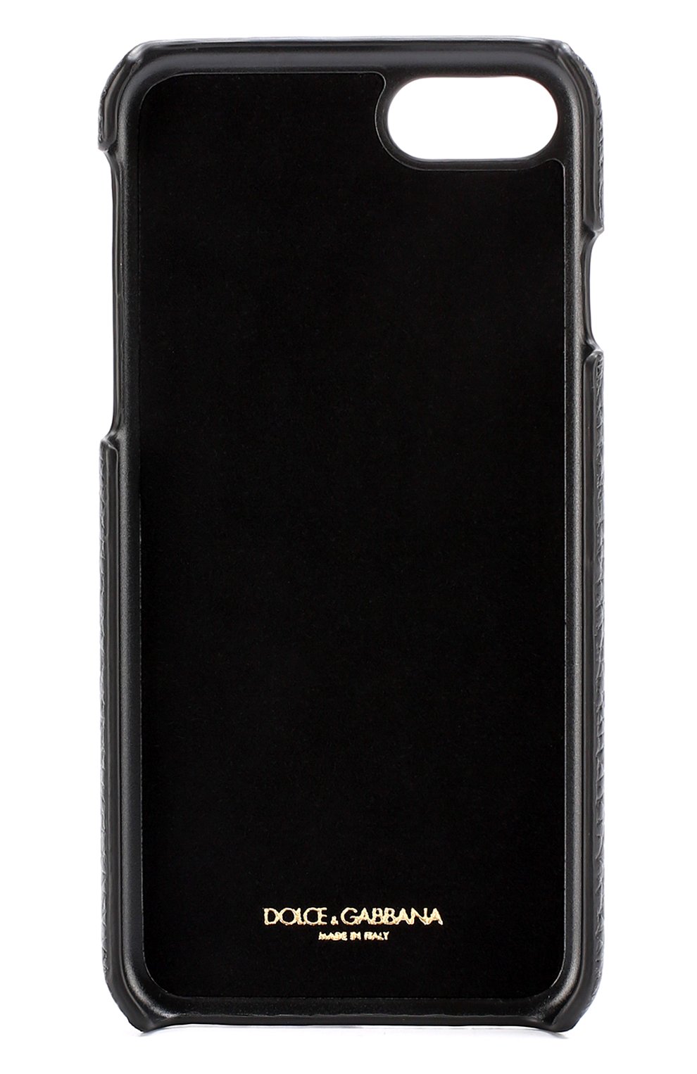 Кожаный чехол для iPhone 7 с аппликациями Dolce & Gabbana , цвет , арт. 0115/BP2237/AI685 в ЦУМ | Фото №2 Кожаный чехол для iPhone 7 с аппликациями Dolce & Gabbana | Фото №2