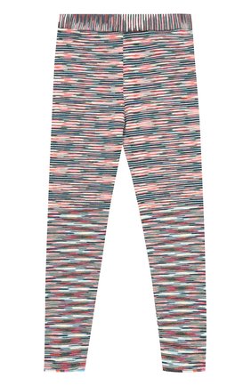 Детские леггинсы с принтом Missoni синего цвета, арт. I17.BA.215673 в ЦУМ | Фото №1 Детские леггинсы с принтом Missoni синего цвета | Фото №1