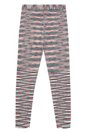 Детские леггинсы с принтом Missoni синего цвета, арт. I17.BA.215673 в ЦУМ | Фото №2 Детские леггинсы с принтом Missoni синего цвета | Фото №2
