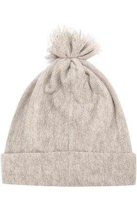 Кашемировая шапка с отворотом Balmuir, темно-серого цвета, арт. HELSINKI BEANIE/MELANGE в ЦУМ | Фото №1 Кашемировая шапка с отворотом Balmuir темно-серого цвета | Фото №1