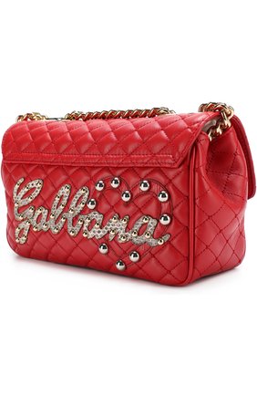 Женская сумка lucia с декоративной отделкой DOLCE & GABBANA красная цвета, арт. 0116/BB6344/AI489 купить в ЦУМ | Фото №3 Сумка Lucia с декоративной отделкой Dolce & Gabbana красная цвета | Фото №3