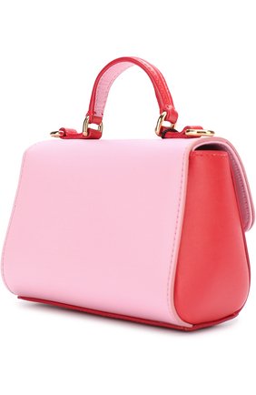 Кожаная сумка с принтом Dolce & Gabbana красного цвета, арт. 0130/EB0103/AM910 в ЦУМ | Фото №2 Кожаная сумка с принтом Dolce & Gabbana красного цвета | Фото №2