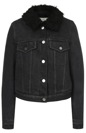 Женская черная джинсовая куртка с потертостями 3.1 Phillip Lim, арт. P171-6567DEN купить в ЦУМ | Фото №1 Джинсовая куртка с потертостями 3.1 Phillip Lim черная | Фото №1