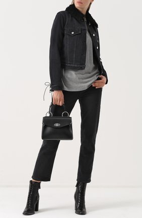 Женская черная джинсовая куртка с потертостями 3.1 Phillip Lim, арт. P171-6567DEN купить в ЦУМ | Фото №1 Джинсовая куртка с потертостями 3.1 Phillip Lim черная | Фото №1