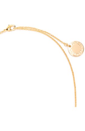 Женское золотое подвеска с кулоном с кристаллами swarovski Dolce & Gabbana, арт. 0136/WNJ8A2/W1111 купить в ЦУМ | Фото №3 Подвеска с кулоном с кристаллами Swarovski Dolce & Gabbana золотое | Фото №3