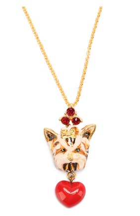 Женское золотое подвеска с кулоном с кристаллами swarovski Dolce & Gabbana, арт. 0136/WNJ8A3/W1111 купить в ЦУМ | Фото №2 Подвеска с кулоном с кристаллами Swarovski Dolce & Gabbana золотое | Фото №2