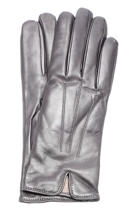 Женские темно-серые кожаные перчатки Sermoneta Gloves, арт. SG12/7008 2BT CASH купить в ЦУМ | Фото №1 Кожаные перчатки Sermoneta Gloves темно-серые | Фото №1