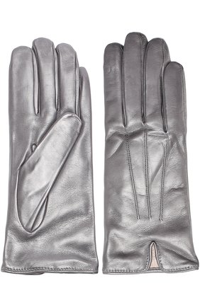 Женские темно-серые кожаные перчатки Sermoneta Gloves, арт. SG12/7008 2BT CASH купить в ЦУМ | Фото №1 Кожаные перчатки Sermoneta Gloves темно-серые | Фото №1