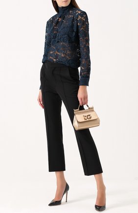 Женская сумка sicily micro с брошью DOLCE & GABBANA золотая цвета, арт. 0116/BB6387/AP287 купить в ЦУМ | Фото №2 Сумка Sicily micro с брошью Dolce & Gabbana золотая цвета | Фото №2