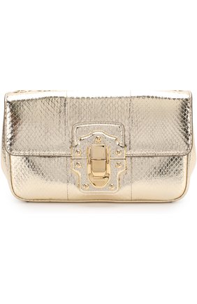 Сумка Lucia на цепочке Dolce & Gabbana, золотого цвета, арт. 0116/BB6344/AI419 в ЦУМ | Фото №1 Сумка Lucia на цепочке Dolce & Gabbana золотого цвета | Фото №1