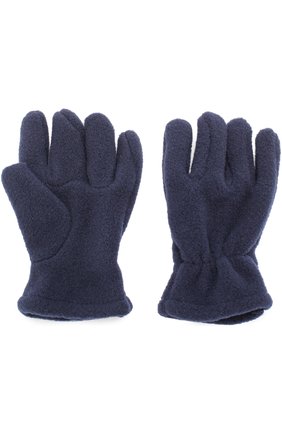 Детские текстильные перчатки CATYA синего цвета, арт. 721518 | Фото 2 (Статус проверки: Проверено, Проверена категория; Материал: Текстиль, Синтетический материал)