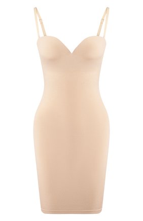 Женская корректирующее платье WOLFORD бежевого цвета по цене 23900 руб., арт. 51182 | Фото 1 Женская корректирующее платье WOLFORD бежевого цвета, арт. 51182 | Фото 1