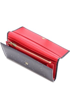 Кожаный кошелек с принтом с клапаном Dolce & Gabbana, синего цвета, арт. 0116/BI0087/AI816 в ЦУМ | Фото №3 Кожаный кошелек с принтом с клапаном Dolce & Gabbana синего цвета | Фото №3