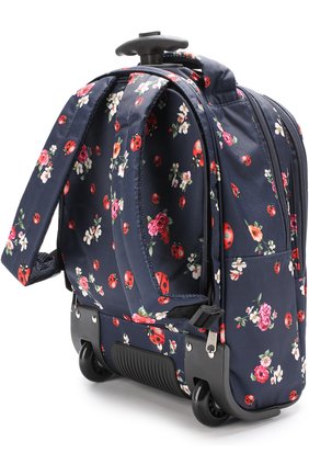Текстильный чемодан с принтом Dolce & Gabbana синего цвета, арт. 0130/EB0130/AD770 в ЦУМ | Фото №4 Текстильный чемодан с принтом Dolce & Gabbana синего цвета | Фото №4