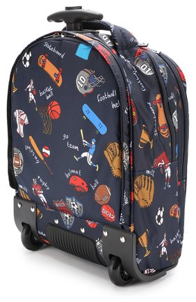 Текстильный чемодан с принтом Dolce & Gabbana синего цвета, арт. 0130/EM0057/AD770 в ЦУМ | Фото №2 Текстильный чемодан с принтом Dolce & Gabbana синего цвета | Фото №2