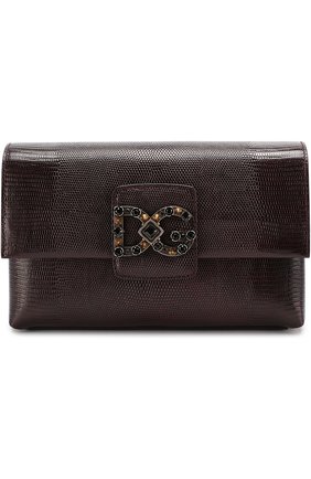 Женская сумка dg millennials DOLCE & GABBANA бордовая цвета, арт. 0116/BB6393/A1095 купить в ЦУМ | Фото №1 Сумка DG Millennials Dolce & Gabbana бордовая цвета | Фото №1