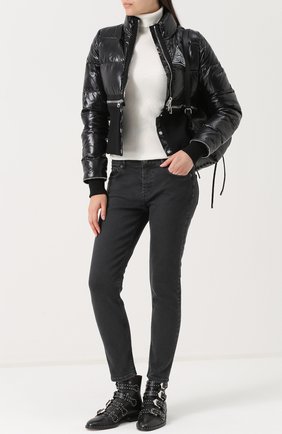 Женские кожаные ботинки elegant studs с заклепками GIVENCHY черного цвета по цене 79950 руб., арт. BE08143004 | Фото 2 Женские кожаные ботинки elegant studs с заклепками GIVENCHY черного цвета, арт. BE08143004 | Фото 2