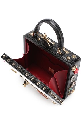 Женская сумка dolce box с аппликациями DOLCE & GABBANA белая цвета, арт. 0116/BB5970/AH185 купить в ЦУМ | Фото №4 Сумка Dolce Box с аппликациями Dolce & Gabbana белая цвета | Фото №4