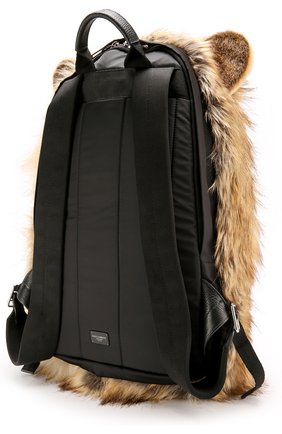 Мужской коричневый текстильный рюкзак Dolce & Gabbana, арт. 0115/BM1479/AM619 купить в ЦУМ | Фото №3 Текстильный рюкзак Dolce & Gabbana коричневый | Фото №3