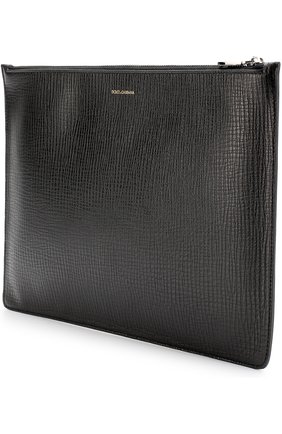 Кожаная папка для документов с аппликацией Dolce & Gabbana, черного цвета, арт. 0115/BP2182/AI477 в ЦУМ | Фото №2 Кожаная папка для документов с аппликацией Dolce & Gabbana черного цвета | Фото №2