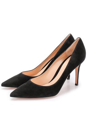 Замшевые туфли Gianvito 85 | Фото №1 Замшевые туфли Gianvito 85 | Фото №1