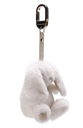 Брелок Yves Salomon Enfant белого цвета, арт. 8WEA346XXREXX в ЦУМ | Фото №1 Брелок Yves Salomon Enfant белого цвета | Фото №1