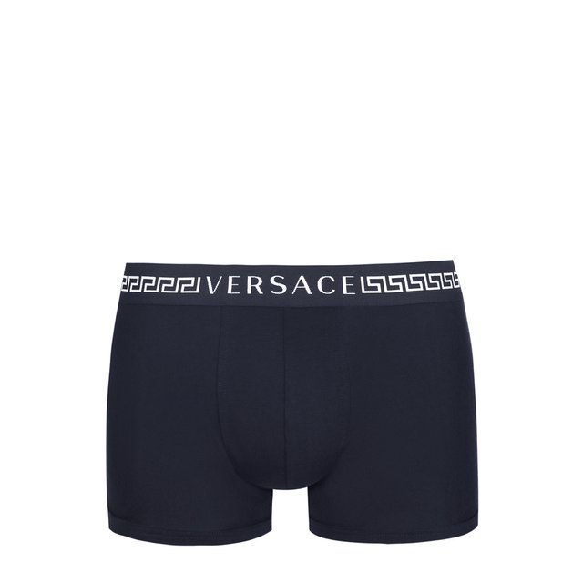 Хлопковые боксеры с широкой резинкой Versace 2367412
