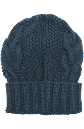 Шапка фактурной вязки из кашемира Kashja` Cashmere, темно-зеленого цвета, арт. ZU3-12 в ЦУМ | Фото №1 Шапка фактурной вязки из кашемира Kashja` Cashmere темно-зеленого цвета | Фото №1