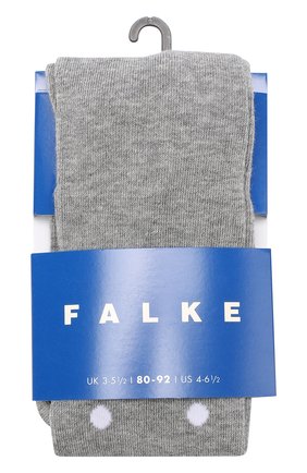 Детские колготки с рисунком в горох FALKE серого цвета по цене 1720 руб., арт. 13866 | Фото 1 Детские колготки с рисунком в горох FALKE серого цвета, арт. 13866 | Фото 1