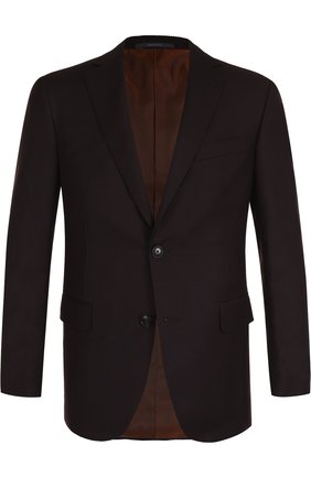 Мужской бордовый шерстяной однобортный пиджак Pal Zileri, арт. L32CZ22/2/21800 купить в ЦУМ | Фото №1 Шерстяной однобортный пиджак Pal Zileri бордовый | Фото №1