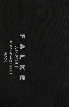 Мужские носки airport из смеси шерсти и хлопка FALKE черного цвета по цене 1770 руб., арт. 14435 | Фото 2 Мужские носки airport из смеси шерсти и хлопка FALKE черного цвета, арт. 14435 | Фото 2