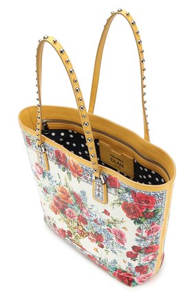 Женская сумка-тоут glam с принтом DOLCE & GABBANA разноцветная цвета, арт. 0116/BB6357/AI422 купить в ЦУМ | Фото №3 Сумка-тоут Glam с принтом Dolce & Gabbana разноцветная цвета | Фото №3