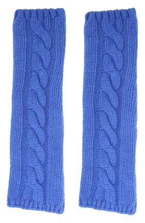 Женские синие вязаные митенки из кашемира Kashja` Cashmere, арт. 384 купить в ЦУМ | Фото №1 Вязаные митенки из кашемира Kashja` Cashmere синие | Фото №1