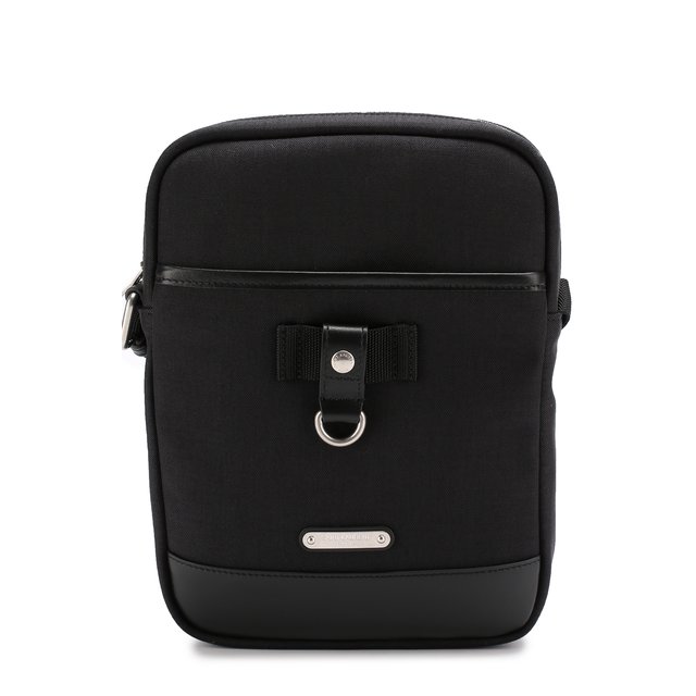 Текстильная сумка-планшет с кожаной отделкой Yves Saint Laurent 2402487